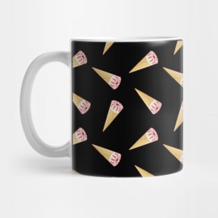 Ice Cream Cone Pattern Mug